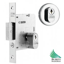Fechadura Stam 1007  - Roseta Redonda