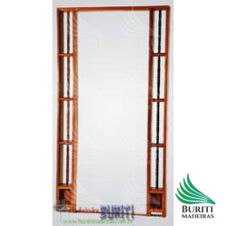 Portal para Vidros Reto em Itauba Torneado