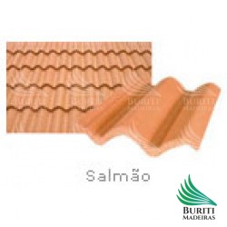 Telha Eurotop Concreto Classica Salmão