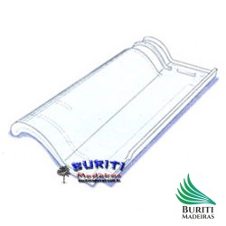 Telha de Vidro Mediterrânea Top Telha